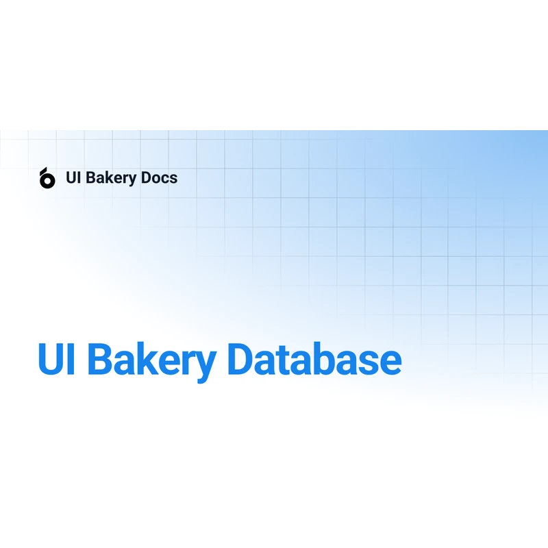 UI Bakery