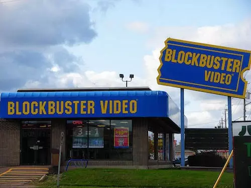 Blockbuster: много магазинов, много работников, мало инноваций.