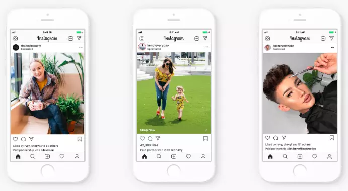 Instagram разрешил брендам продвигать рекламные посты блогеров