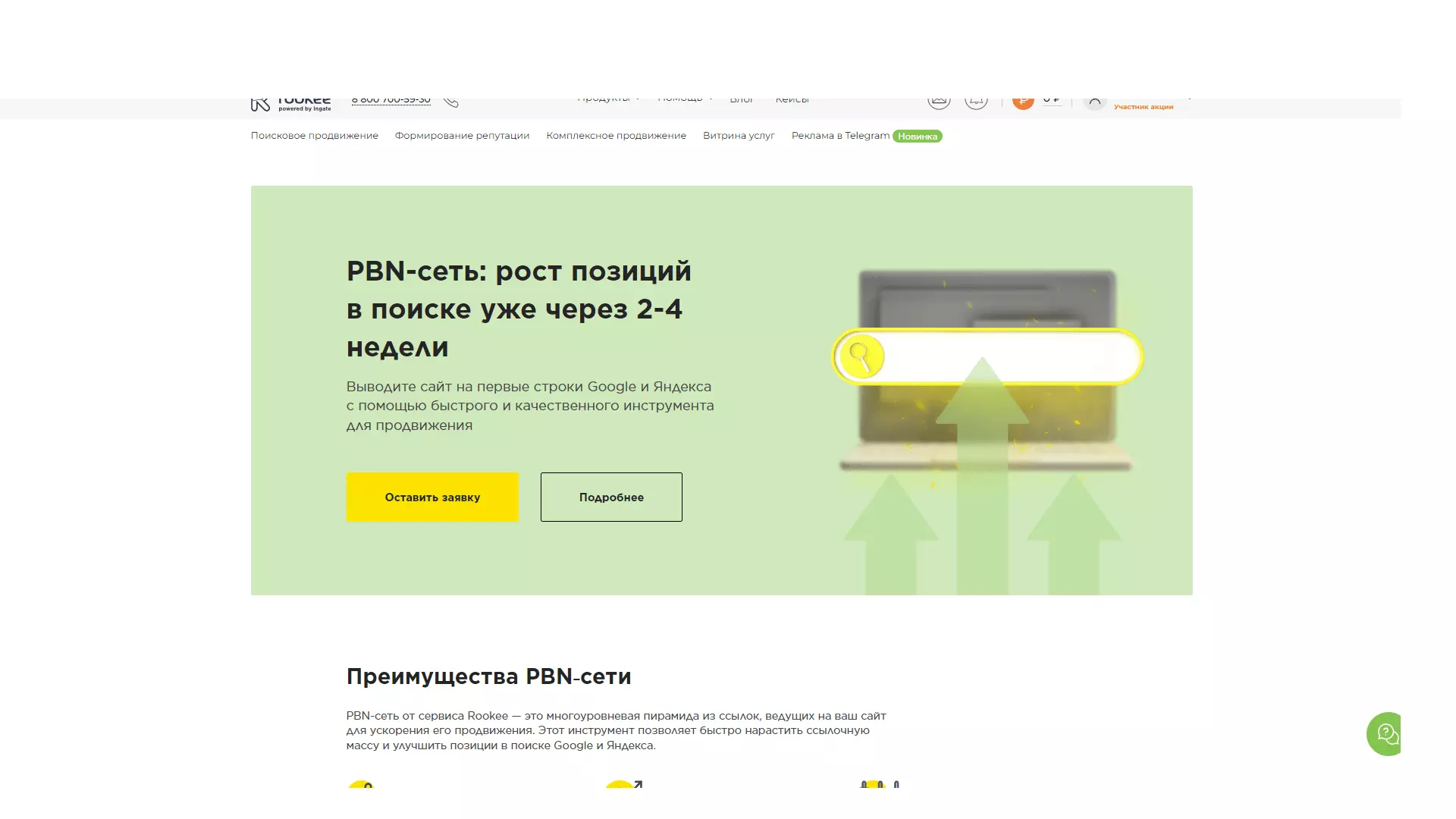 Обзор и отзывы про Rookee, автоматизированное SEO-продвижение малого и среднего бизнеса