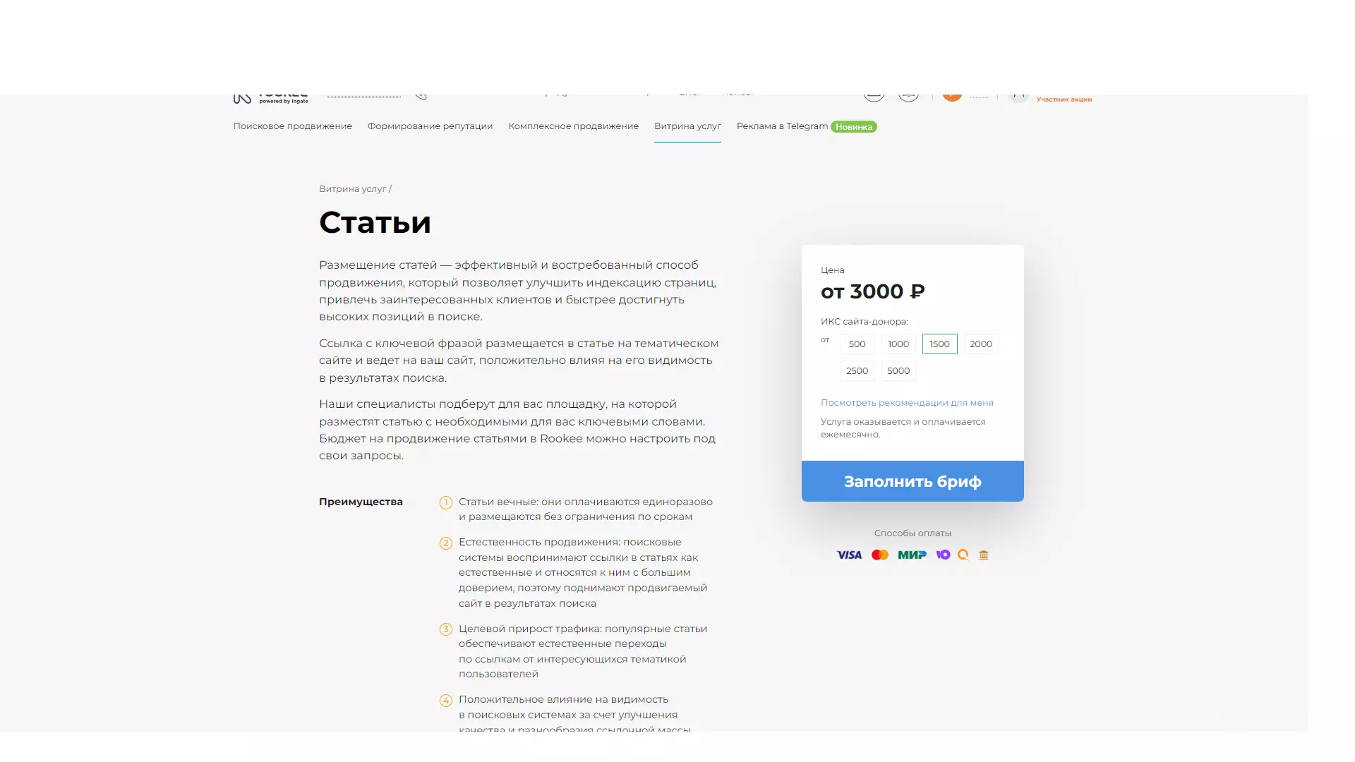Обзор и отзывы про Rookee, автоматизированное SEO-продвижение малого и среднего бизнеса
