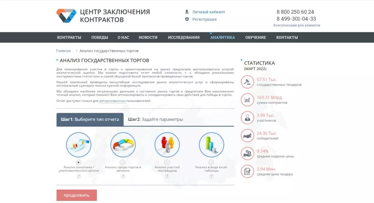 Contract Center услуги