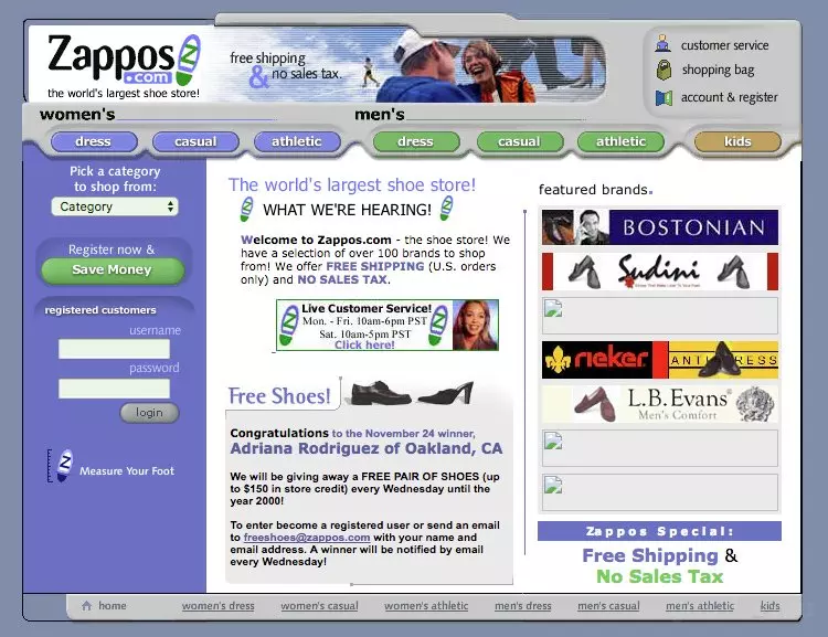 Zappos MVP