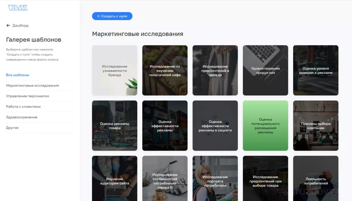 Обзор и отзывы про WebAsk, сервис для проведения опросов и анкетирования
