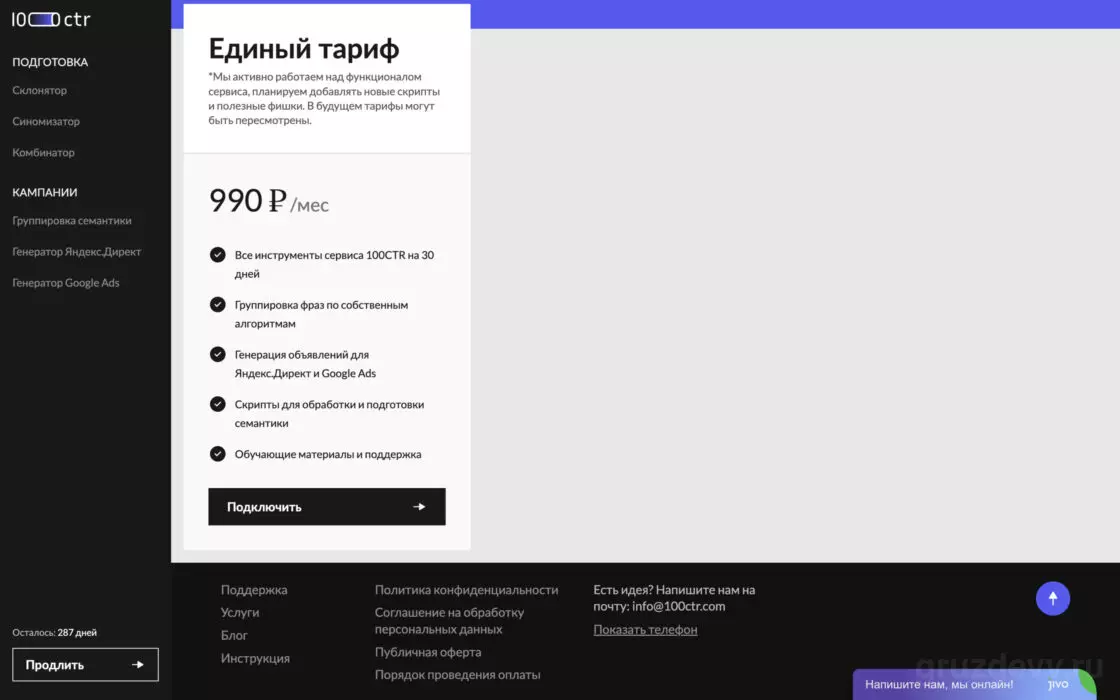 Стоимость генератора контекстной рекламы