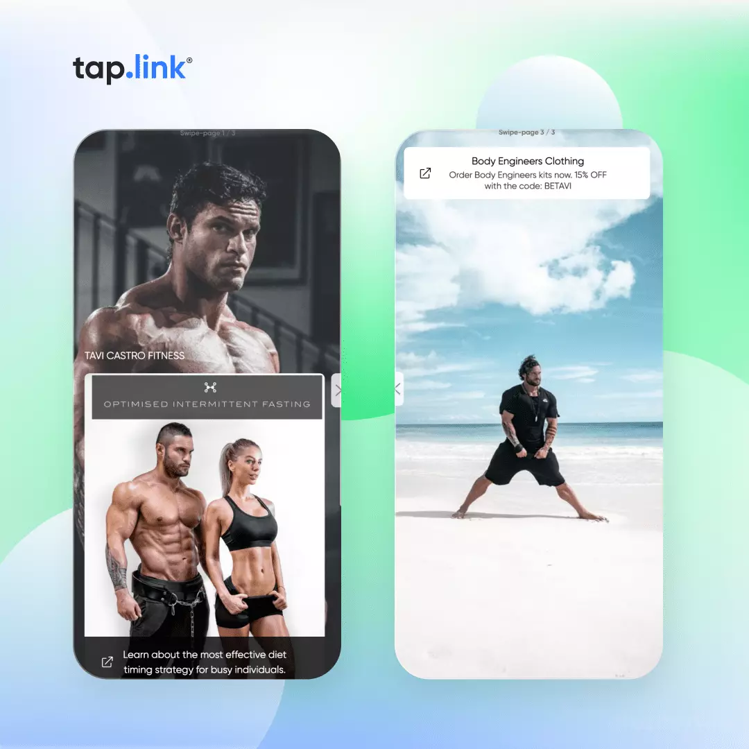 Мультиссылка tap.link — повышает эффективность ссылки в шапке профиля в Инстаграм
